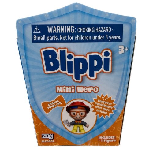 Blippi - Mini Hero Squishable Figure