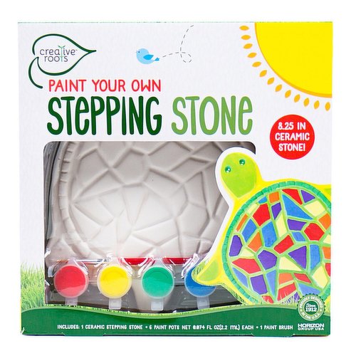 Creative Roots - Paint Your Own Stepping Stone Dino