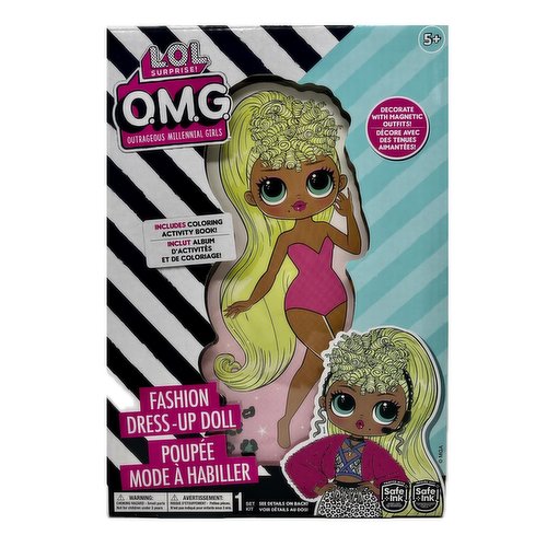 LOL - OMG Fashion Dress-Up Doll Wooden