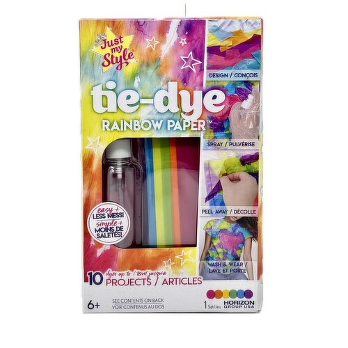 Just - MyStyle Rainbow Paper Tie Dye