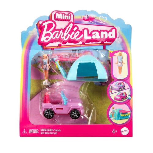 Barbie - Mini Barbieland Doll & Vehicle Set
