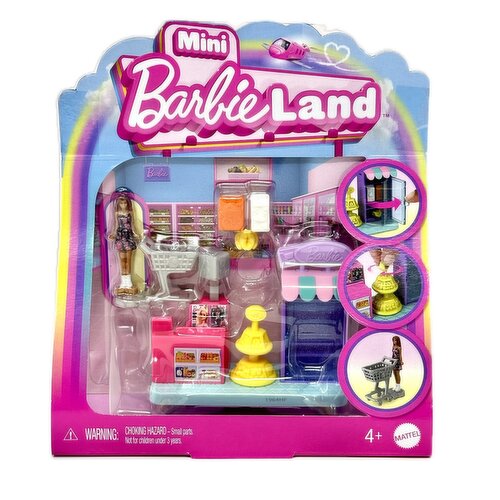 Barbie - Mini BarbieLand Supermarket Set