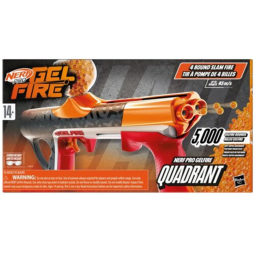 Hasbro - Nerf Pro Gel Fire Quadrant Blaster