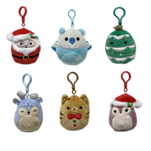 Squishmallow - Clips, Holiday, Johann Tree, 3.5 Inch