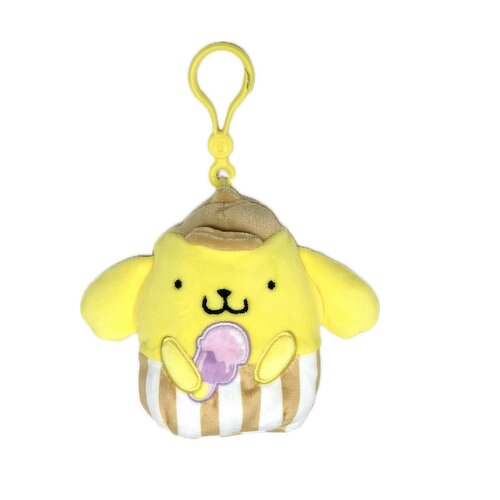 Squishmallow - 3.5In Clip Food Truck Pompompurin