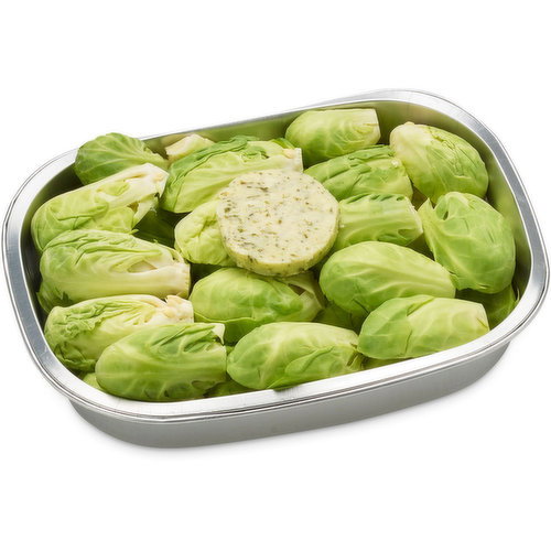 Western Family - Brussels Sprouts with Garlic Butter