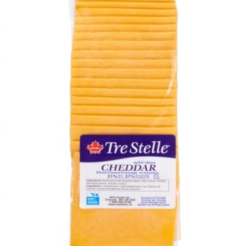 Tre Stelle - 100% Pure Canadian Cheddar Slices