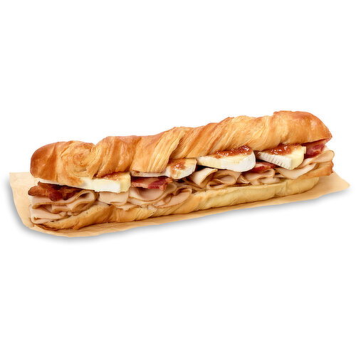 Save-On-Foods - Turkey & Bacon Baguette Croissant