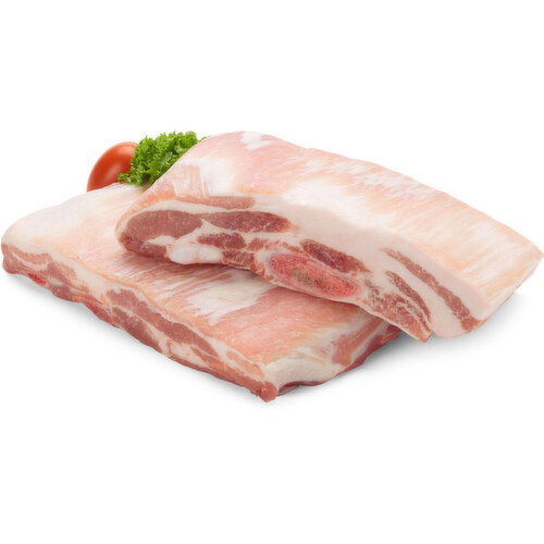 Save-On-Foods - Pork Belly Bone-In, Fresh