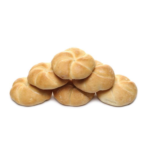 Okanagan Frozen Dough - Buns Kaiser White