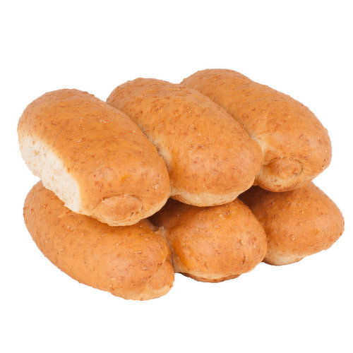 Choices - Buns Hot Dog Whole Wheat 6 Pack