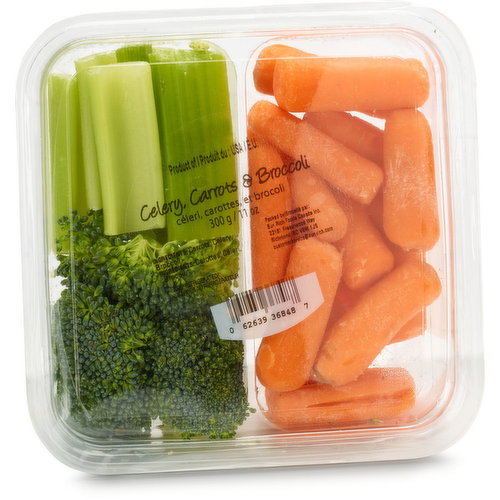 Western Family - Broccoli Carrot Celery Snack Pack