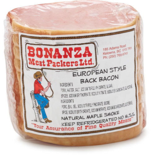 Bonanza - Back Bacon Loin