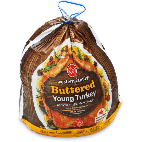 Western Family - Buttered Young Turkey Whole 7-9Kg