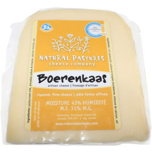 Natural Pastures - Boerenkaas Cheese