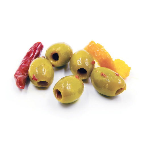 Choices - Olives Green with Tangerine & Chili