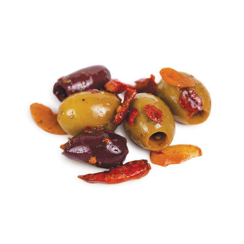 Olives - Greek Pitted with Chilis