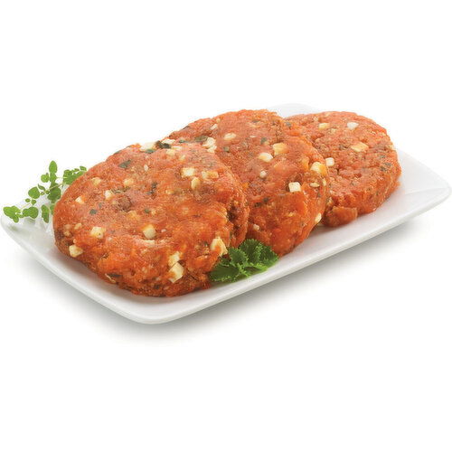 Save-On-Foods - Signature Sockeye Salmon Burger, Sundried Tomato