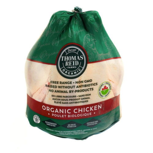 Thomas Reid Farms - Chicken Whole Organic BC