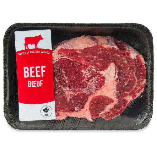 Western Canadian - Boneless Rib Eye Grilling Beef Steak