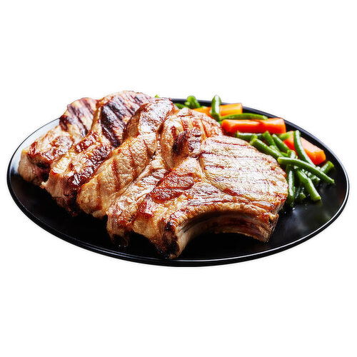 Quality Foods - Pork Loin Chop Rib End Family Pack