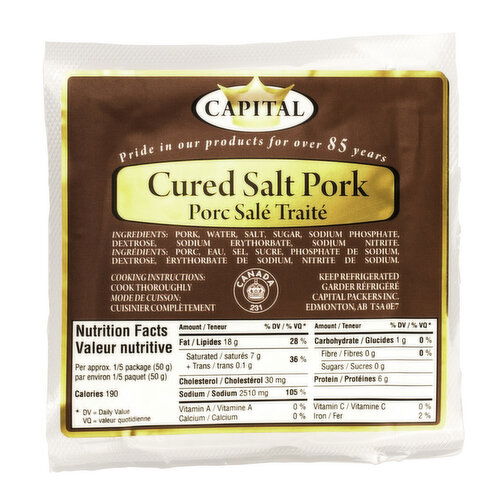 Capital - Cured Salt Pork