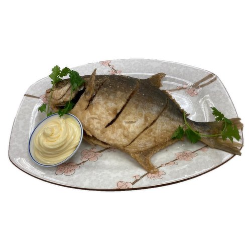 Deli-Cious - Fried Pomfret with Mayo