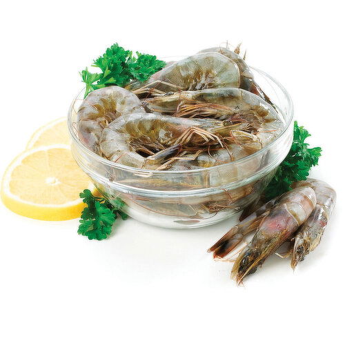 Previously Frozen - White Shrimp Head-on 20/30