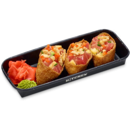 Save-On-Foods - Tropical Tuna Inari Pocket, 3 Pieces