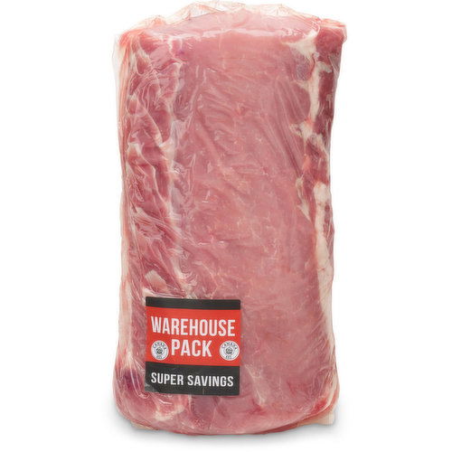 Western Canadian - Boneless Pork Half Loins. Warehouse Pack