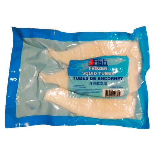 3 Fish - Frozen Squid Tubes U5