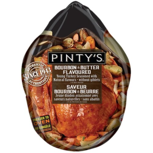 Pintys - Young Turkey Bourbon & Butter 5-7kg