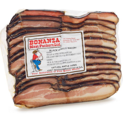 Bonanza - Sliced Black Forest Bacon