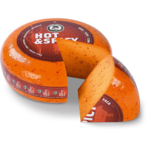 Henai Willig - Hot & Spicy Gouda M.F. 34% Moist 43%