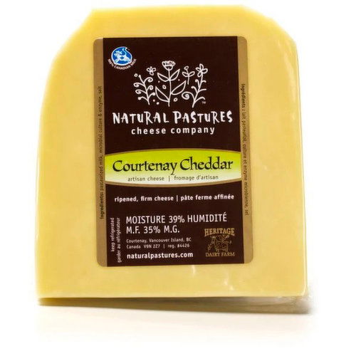 Natural Pastures - Courtenay Cheddar Cheese