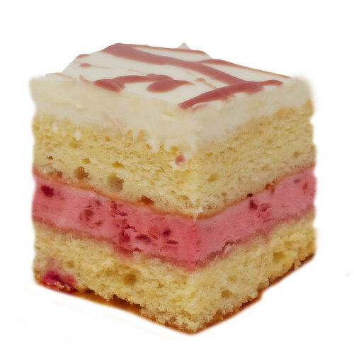 Choices - Raspberry White Chocolate Cake Slice