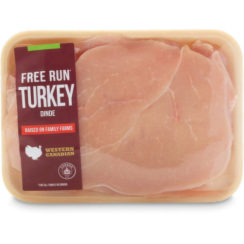 Western Canadian - Turkey Breast Scallopini, Fresh