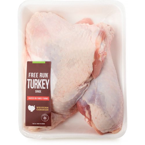 Western Canadian - Turkey Thigh & Drumstick (Hind Quarter), Fresh