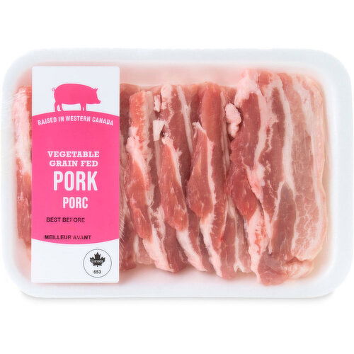 Save-On-Foods - Pork Bellies Sliced Side