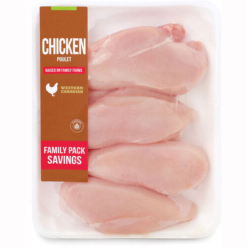 Western Canadian - Chicken Breast Boneless Skinless, Fresh