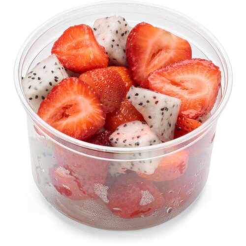 Ready to eat fruit - Strawberry and Dragonfruit