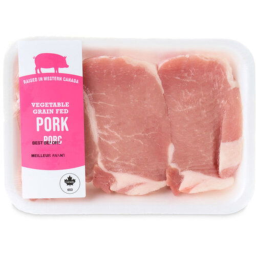 Save On Foods - Pork Loin Chops Boneless Center Cut/Rib End