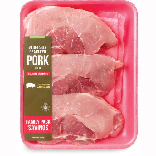 Western Canadian - V/P Bnls Pork Loin Chops Sirloin End