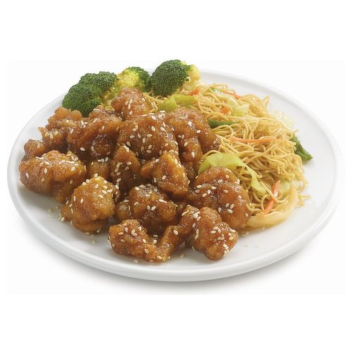 Deli-Cious - Sesame Chicken with Chow Mein