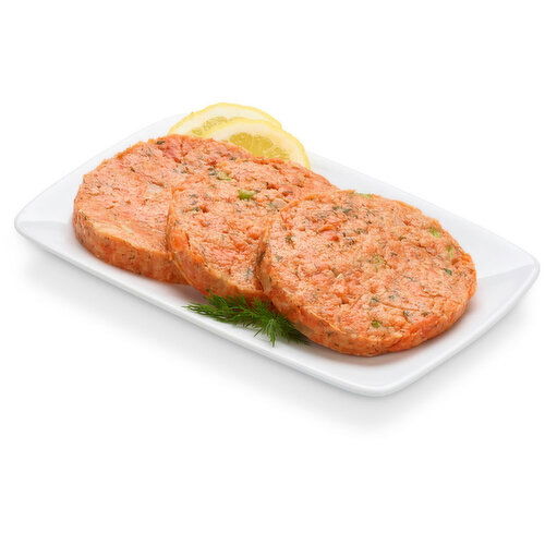 Save-On-Foods - Signature Lemon & Dill Sockeye Burger