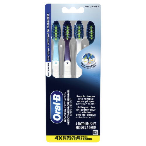 Oral-B - Pro-Clean Crossaction Toothbrush