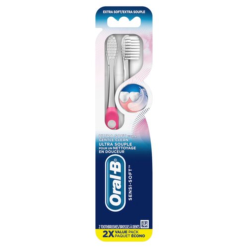 Oral B - Sensi-Soft Toothbrushes - Ultra Soft