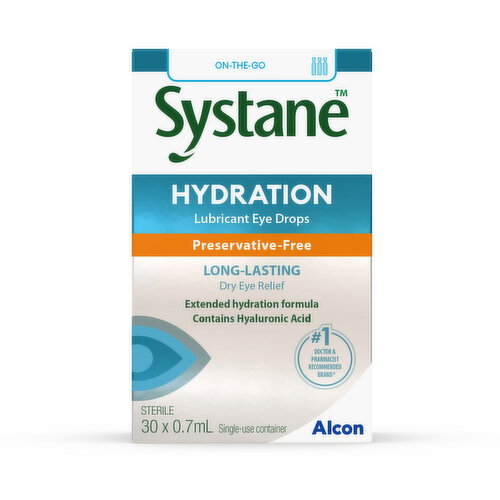 Systane - Ultra Hydration Lubricant Eye Drops, 0.7 mL