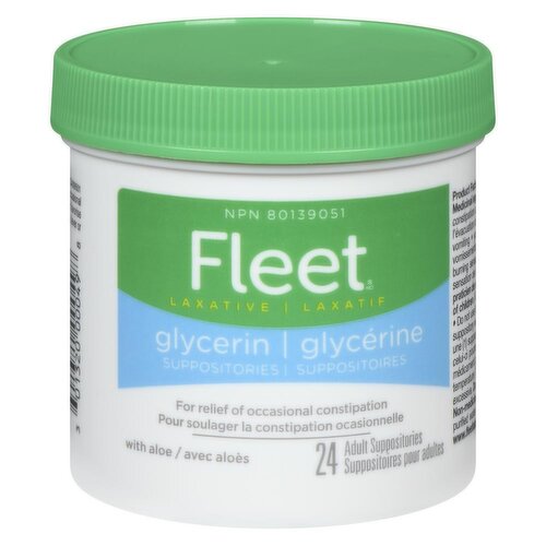 Fleet - Adult Glycerin Suppositories