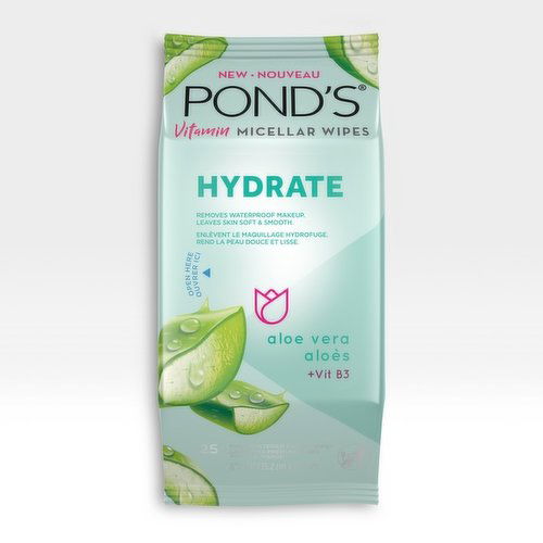 Ponds - Hydrate Facial Wipes